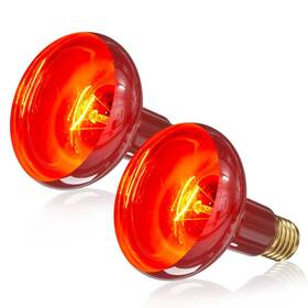 100w Tobebright 056776402222 Red Reptile Heat Bulb Infrared Lamp Basking Spotlight