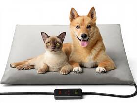 Tk-hpp9060a Toozey Large Heated Pet Mat 35x24 In - Waterproof Chew Resistant 6 Temp Set