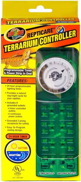 26044 Topdawg Pet Supply Zoo Med Repticare Terrarium Controller