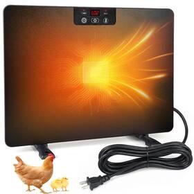 Td-801 Torlaist 2026 Upgraded Chicken Coop Heater 200w Chick Brooder Heating Plate With 5 Ti
