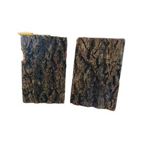 X002un7xyr Travadnm 2 Pcs Cork Bark For Bearded Dragon Chameleon Mpn