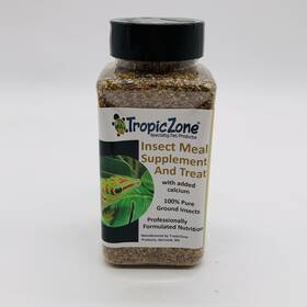 Tropiczone 657467362440 Insect Meal Supplement And Treat Reptile Food 6-oz Bottle Sealed