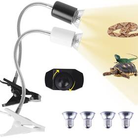 Tsgyrt 783031380814 2 Pack Reptile Heat Lamp Uvb Bulb Uva Light With 360 Rotatable