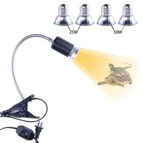 Tslive 784140327851 Reptile Heat Lamp Uvb Bulb Light Fixture Uva