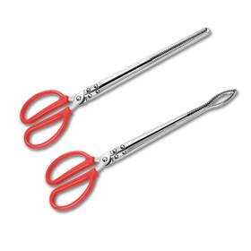 Tuicare 737300207012 2pcs Snake Feeding Tongs 15 Inch Hook Grabber Tool Stick R