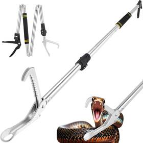 Unknwon 313048340381 Snake Grabber Tool Tongs Rattlesnake Hevy Duty Professional Foldin