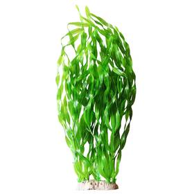6502 Unootel Tall Green Long Leaves Aquarium D Cor Plastic Plants Fake Artificial