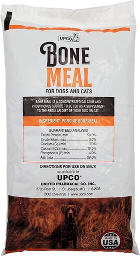 Upco 053176791159 Bone Meal Supplement For Dogs And Cats 1lb Bag