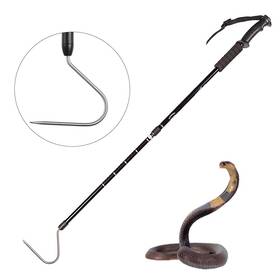 V-cheetong 705814170498 Snake Hook Reptile Grabber Rattle Catcher Professional Aluminum Alloy W