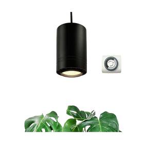 Hglb02-bl Valikiy Hanging Grow Light 40w Large Full Spectrum Warm White Color With Timer Plu