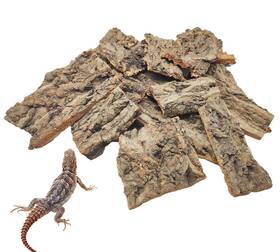 Hx029-s Vcepjh Reptile Bark Bedding 1 Lb Natural Cork For Reptiles Flat Wood Terra