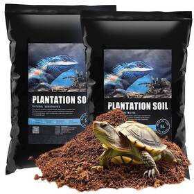 Hx033 Vcepjh Loose Coconut Fiber Substrate 2 Pack Natural Coco Coir Reptile Bedding Taran