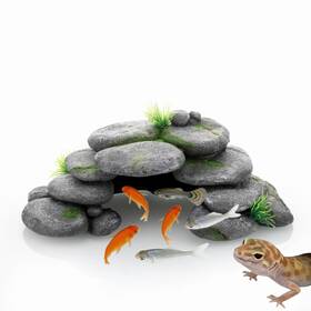 Ventropyo 723716317688 Aquarium Decor Rock Cave House Shelter For Reptiles Durable And Easy To Clean