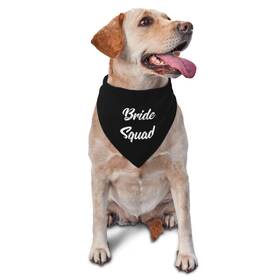 Vercosee 768771715423 Bride Squad Engagement Announcement Wedding Dog Bandanabridal Shower Gift