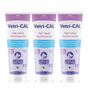 Vetri-cal 860015012807 High Calorie Nutritional Gel For Dogs Cats Appetite Booster With Omega 3-6