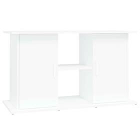 833607 Vidaxl Aquarium Stand White Engineered Wood 39.8 X 16.1 22.8 In Sleek