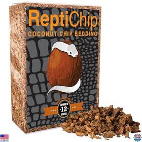 B08qjndnyp Visit The Reptichip Premium Coconut Substrate Store Reptile Bedding Loose Chip 12 Quart Coco Husk Mulch