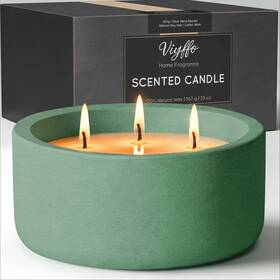 Usvf56459 Viyffo Large Citronella Candle Outdoor 3 Wick 20oz Indoor