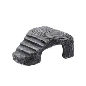 210928 Vobramy Reptile Basking Rock Tank Ornament Lizard Gecko Turtle Climbing Ladder