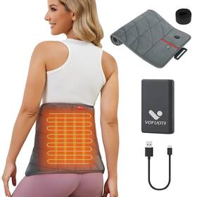 Vofuoti Max 942215017357 Portable Heating Pad With Battery Weighted 3 Heat... Fast Ship