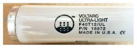 16872 Voltarc 4 Pack Ft 40 Watt 5500k T12 Aquarium/terrarium Lamp Usa #16872