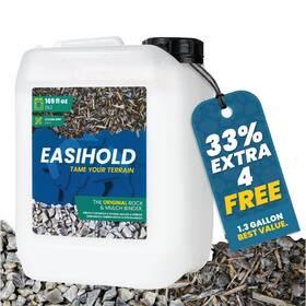 5-litre Vuba Easihold Rock Glue 1.3 Gallon Gravel Binder For Pea And Stones. Lon