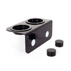Wacool 729920919147 Magnetic Reptile Ledge Acrylic Gecko Feeding With 6pcs Black
