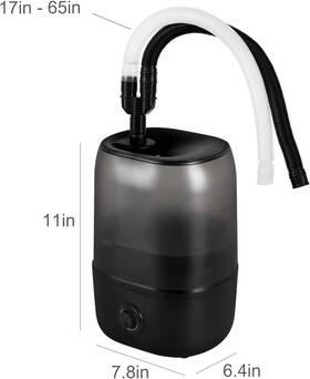 Tp03mp Wacool Top Fill Adjustable Reptile Fogger Terrarium Humidifier Fog Machine New Open Box