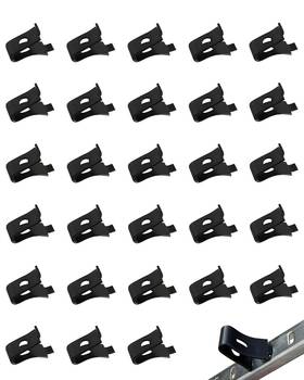 Wafjamf 780256428383 Shelf Clips 28pcs Adjustable Brackets Heavy Duty Wire Rack Lock F