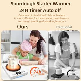 Warmer 01 313039011030 2 In 1 Sourdough Starter Mat Upgrade Warming Heating Sour Dough