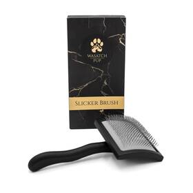 Wasatch Pup 850056662062 Slicker Brush For Dogs - Gentle Grooming Dog Small Medium Breeds