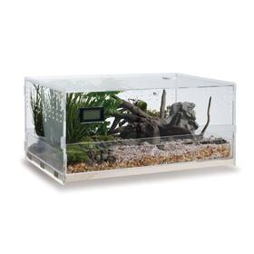 Wbhonghui 795958607912 Acrylic Clear Reptile Habitat Enclosure Terrarium With Latch Perfe