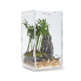 Wbhonhui-202302 Wbhonghui Acrylic Clear Reptile Habitat Enclosure Terrarium With Latch Perfect For Amp