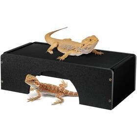 Chi-weysat-1823 Weysat Bearded Dragon Basking Platform 12.6 X 7 4 In Reptile Hideout Cavett