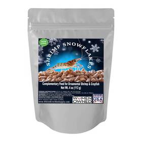 White River Bee Supply 860012646685 Shrimp Snowflakes And Food 4 Oz/113.4g