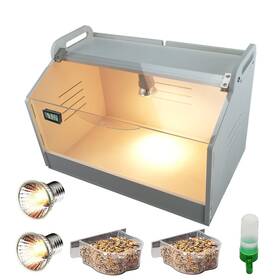 Wionbe 750219643863 Intelligent Brooder Box 10-15 Newborns Chicks Quail Birds Small Animals Manua