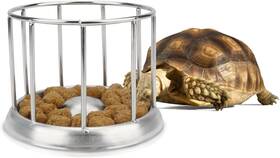Wontee 639510544638 Tortoise Feeding Dish Reptile Water Food Bowl Stainless S Silver