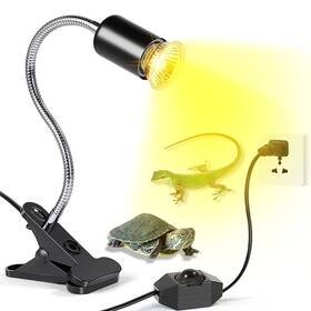 Wrpacttg 422076753170 Tank Heat Light Porcelain Reptile Lamp Turtle Basking Spot Pet Habi