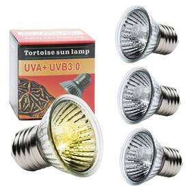 Xsmyxsy 761729051383 4 Pack 50w Uva Uvb Reptile Heat Bulbs Lamp For Reptiles And Amphi