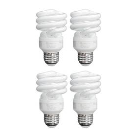 100w Xtricity 621139602226 Compact Fluorescent Light Bulbs T2 Spiral E26 Base 23w Equiv