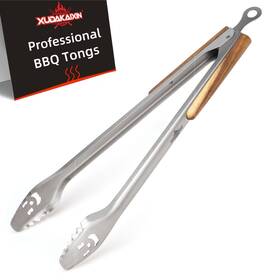 Xudakaixin 717097945076 21-inch Extra Long Stainless Steel Bbq Tongs With Extended Luxuriou... Fast Ship