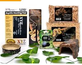 Xyzreptiles 850014649050 Ball Python Snake Habitat 10 Gallon Terrarium Baby Starter Kit