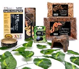 Xyzreptiles 850014649074 Snake Kit 10 To 20 Gallon Terrarium Starter Habitat Setup