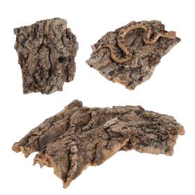 5501q7c0456xopj Yarnow 4pcs Reptile Bark Decoration Wooden Animals Cork Lizard Tank Accessories