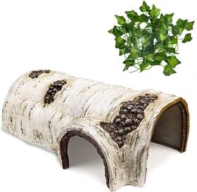 Ycd 726084642607 Reptile Hide Large Caves Simulation Tree Hideout Snake Leopard Gecko Terrar