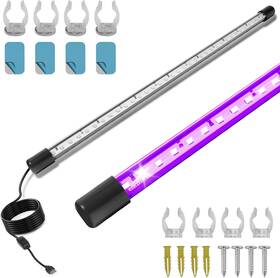 Ycponggon 716597548633 2 Pack 15w Black Light Bar Lights Party Supplies For