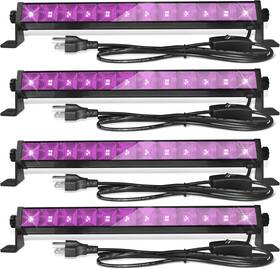 Ycponggon 762949913314 Upgraded 4 Pack 40w Led Black Light Bar Blacklight With