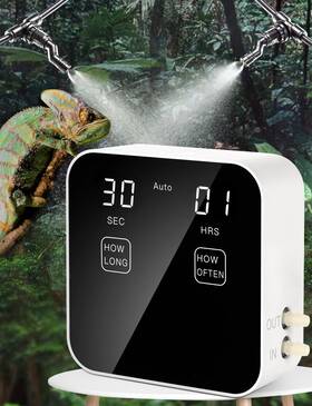 Ycxydr-2023 Ycxydr 445044379379 Reptile Mister Automatic Quiet Misting System With Timer Fogge