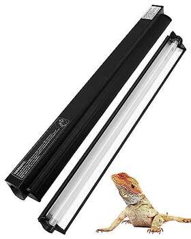 Ycxydr 768476163871 8w T5 Ho Uvb Reptile Light Fixture Kit Terrarium Hood With Ligh