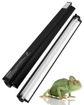 8w-5.0uvb Ycxydr 8w T5 Ho Uvb Reptile Light Fixture Kit Terrarium Hood With Lig